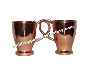 Jarra de Cerveza de Cobre Puro de Primera Calidad, Jarra de Cerveza o Vaso de Vino Artesanal Hecho a Mano en India, de Alta Calidad y Gran Venta - Product Image 5