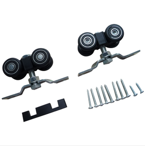 <span class=keywords><strong>Puerta</strong></span> <span class=keywords><strong>corredera</strong></span> de madera maciza para armario, Riel de traducción colgante, rueda de guía, polea colgante, <span class=keywords><strong>rodillo</strong></span> de <span class=keywords><strong>puerta</strong></span> de madera - Product Image 3