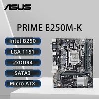Original ASUS PRIME B250M-K Motherboard für Dual DDR4 6./7. Gen Intel CPU LGA1151 mit Unterstützung für M.2 NVME SATAIII für Desktop