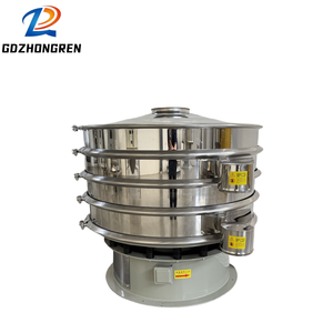 Nhỏ điện tuyến tính sàng rung màn hình máy cho chế biến thực phẩm tạp chất lọc thảo dược bột sữa đậu nành bột nhựa - Product Image 3