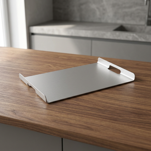 Stainless Steel Heavy Duty Dishwasher Safe Food Safe <b>Microwave</b> Safe Sustainable Tray - Product Image 3
