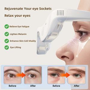 Appareil de <span class=keywords><strong>spa</strong></span> pour les yeux relaxant, thérapie de refroidissement <span class=keywords><strong>et</strong></span> de chauffage, soulagement de la fatigue <span class=keywords><strong>et</strong></span> des tensions, élimination des cernes, masseur professionnel pour usage domestique - Product Image 3