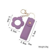 Estuche para Lápiz Labial con Colgante, Portátil, Bonito y Sencillo, con Espejo en Forma de Corazón, en Oferta