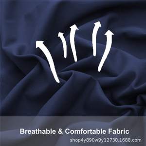 Sac de couchage Woqi bleu marine rectangulaire, enveloppe en nylon 930g, respirant, léger, portable, pour adultes, camping, voyage - Product Image 4