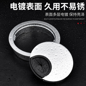 Cache-câble rond en plastique de 5 mm, détachable, anti-poussière, accessoire de bureau pour la gestion des câbles, utilisation en salon - Product Image 3