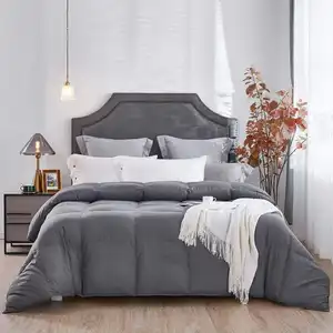 Custom Modern Style Ultra Soft Polyester Duvet Set King Size Comforter Set