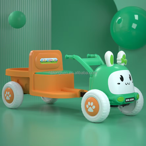 Elektrisches Aufsitz auto für Kinder mit doppeltem, großem, komfortablem, batterie betriebenem 4-Rad-Lernspielzeug mit Fernbedienung - Product Image 2