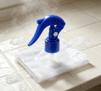 Mini distributeur de liquide étanche, couleur personnalisée, pulvérisateur à gâchette 24 28 410 avec bouteille en PET