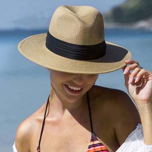 Sombrero de Copa para Hombre y Mujer, Estilo Panamá, Personalizado, de Papel, para Verano, Playa, Viajes y Actividades al Aire Libre - Product Image 2