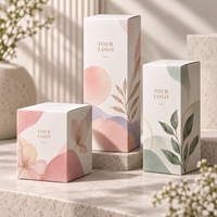 Boîte en carton blanc personnalisée, boîte pliante en carton ivoire pour emballages cadeaux, cosmétiques