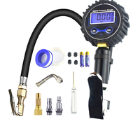 Wholesale Hot Sale YZ Aluminum Alloy Digital Tire Inflator LCD Display Auto Stop 4-Unit Universal 0-200PSI Car