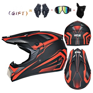 Nouveau Casque de Cyclisme Intégral ABS Trois Pièces pour VTT et Descente, Motif Floral, Tailles Variées, pour E-commerce Transfrontalier - Product Image 3