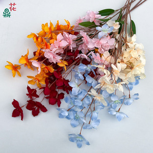 Flores Artificiales de Seda Mixta Hechas a Mano para Decoración de Bodas y Hoteles, Estilo Moderno - Product Image 2