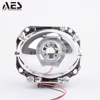 Meilleures ventes AES 2.5 MINI projecteur H1 HID Bi-xénon Lentille de projecteur pour accessoires de voiture Phare au xénon