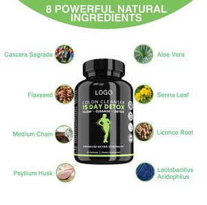 Cápsulas de Hoja de Cascara Sagrada y Senna, 15 Días de Tratamiento, 30 Cápsulas, Limpieza de Colon, Desintoxicación, Salud Intestinal para Adultos, Apoyo Inmunológico, Orgánico - Product Image 3