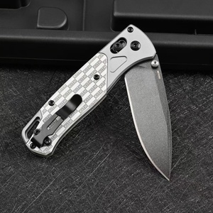 Cuchillo Plegable de Bolsillo para Defensa Personal, Hoja M390, Mango de Aleación de Aluminio, para Supervivencia, Camping y Actividades al Aire Libre, OEM - Product Image 3