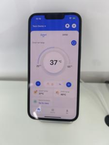 Sunrain Factory Smart Wifi Control App Control Pompe à chaleur Contrôleur tactile <span class=keywords><strong>Thermostat</strong></span> de chauffage pour chaudière Système de pompe à chaleur - Product Image 3