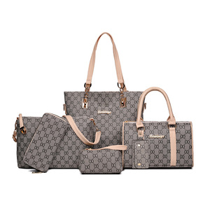 Nuevo Set de 6 Bolsos de PU Estampados para Madre e Hija, Modernos, con Correa de Cadena, para Llevar al Hombro o Cruzado, a la Moda - Product Image 5
