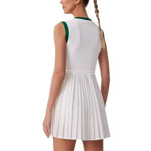 Спортивные плиссированные юбки контрастного цвета - Product Image 4