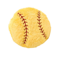 Jouets en peluche personnalisés en forme de ballon de sport, coussins, oreillers de voyage - Volleyball, baseball, basketball, coton PP, techniques lavées