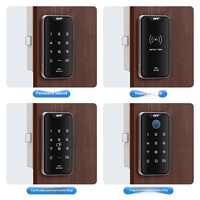 Accès WiFi Serrure à combinaison électronique intelligente en alliage d'aluminium Serrure d'armoire à chaussures à induction tactile Accès à la porte pour armoire penderie