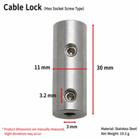 Attaches de câble, serre-câbles, ajusteurs de suspension pour panneaux acoustiques, kit de suspension