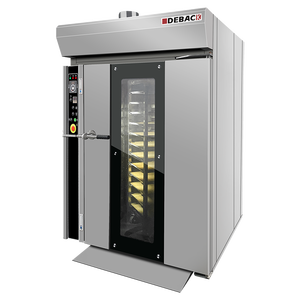 เตาอบโรตารี่ดีเซลอุตสาหกรรมแบบ 12 ถาดใหม่ สำหรับเบเกอรี่ เตาอบโรตารี่แบบดีเซลสำหรับอบขนมปังและร้านอาหาร - Product Image 1