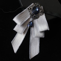 Vente en gros Mariage classique style italien papillon ruban de satin de luxe noeud papillon cravate luxe marié fête de mariage
