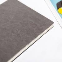 Juego de Cuadernos de Cuero PU Multicolor, Cuadernos Clásicos de Tapa Dura en Colores Surtidos, Cuadernos Escolares y de Oficina al por Mayor para Escribir