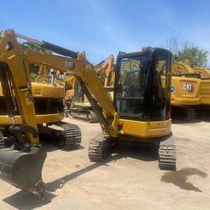 Excavatrice miniature Caterpillar 303.5E d'occasion, 3,5 tonnes, bon état, pas de réparations importantes, en stock - Product Image 2