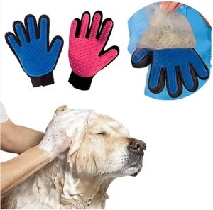 Wholesale Grooming Gloves for Cats Dogs Eco-Friendly Silicone <b>Brush</b> Deshedding Glove Massage <b>Pets</b> Grooming Glove - Product Image 3