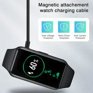 <span class=keywords><strong>Chargeur</strong></span> pour <span class=keywords><strong>Huawei</strong></span> Band 10/9 8/ <span class=keywords><strong>Watch</strong></span> <span class=keywords><strong>Fit</strong></span> 3/ <span class=keywords><strong>Fit</strong></span> <span class=keywords><strong>2</strong></span>, cordon de charge magnétique pour <span class=keywords><strong>Huawei</strong></span> Honor Band 6/7, câble USB avec protection de puce - Product Image 2
