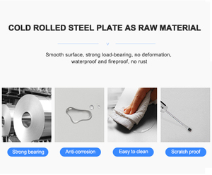 Hiện Đại Thương Mại Văn Phòng Tủ Sách Có Thể Gập Lại Kim Loại Với Từ Tường Ngăn Kéo & Sét Thiết Kế Khóa Chìa Khóa Cho Văn Phòng Sử Dụng - Product Image 6