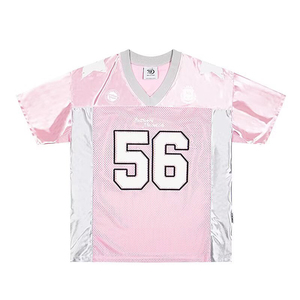 Camiseta de Moda para Mujer, Manga Corta, Holgada, Informal, Deportiva, Vintage, Estilo Hip-Hop, Cuello en V, Estilo Racing - Product Image 1