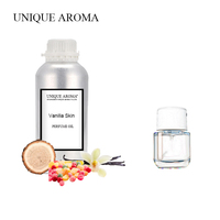 Huile Parfumée Unique Vanille pour la Peau, Huiles Essentielles Douces Vanille Bois de Santal Agarwood Benjoin pour la Fabrication de Diffuseurs à Bâtonnets