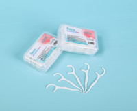 Bâtonnets de fil dentaire biodégradables ultra-fins, cure-dents jetables de qualité alimentaire, 50 pièces, haute élasticité, pour le nettoyage des appareils dentaires
