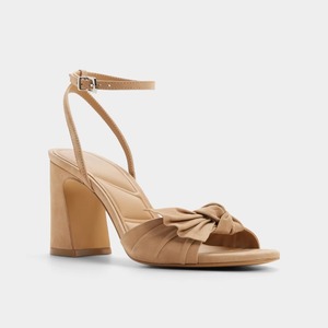 Wholesale Fashion <b>Block</b> Heel Sandals Open Round Toe Ankle Strap Sandals Femme with Bow Heels for Ladies and Girls - Product Image 1