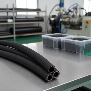 <span class=keywords><strong>Tuyau</strong></span> flexible noir moulé pour <span class=keywords><strong>gaz</strong></span>, caoutchouc, hydraulique, incendie, branche de distribution, huile, eau, haute pression, frein, air - Product Image 2