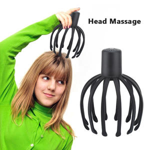 Electric <b>Massager</b> <b>Scalp</b> Kneading Massage Device Octopus Shaped 8 Claw Electric Head <b>Massager</b> Portable Home Use Head Relaxation - Product Image 4