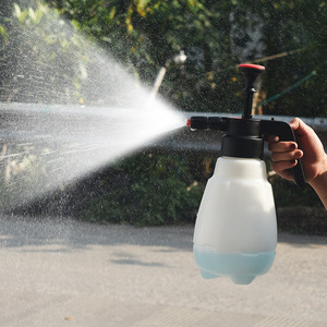 Pulvérisateur manuel haute pression 2L, pulvérisation à jet, outil de lavage de voiture et de jardin, en plastique - Product Image 1