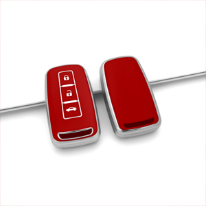 Thấp moq Bạc cạnh mềm TPU faw haima S5 S7 xe từ xa Key trường hợp bìa chủ Shell - Product Image 4