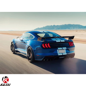 คุณภาพสูง GT350สไตล์ PP วัสดุกันชนรถด้านหลัง Diffuser Lip สำหรับมัสแตง2018-2022 - Product Image 4