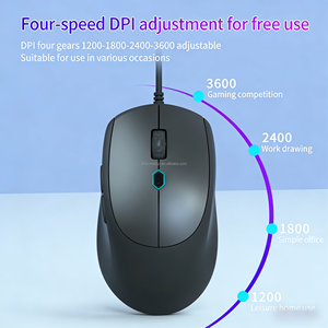 <span class=keywords><strong>เมาส์</strong></span><span class=keywords><strong>ไร้</strong></span><span class=keywords><strong>สาย</strong></span>แบบออปติคอลแบบชาร์จไฟได้ 2.4G พร้อมไฟสำหรับแล็ปท็อปพีซี - Product Image 4