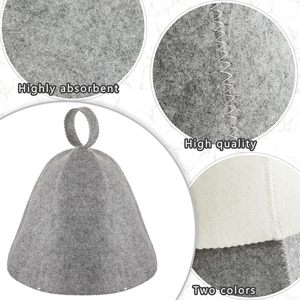 Chapeau de sauna en coton éponge de luxe, doux comme une serviette, avec logo personnalisé, écologique et lavable pour le nettoyage - Product Image 3