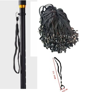 Anti <b>Slip</b> Wrist Rope For Walking Stick 23.5cm <b>Nylon</b> Braided Durable Assistive Device Elderly Support Accessory - Product Image 2
