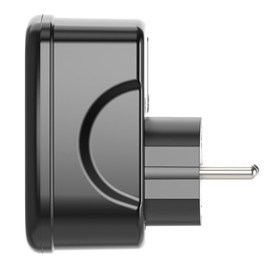 Multiprise murale multifonctionnelle OL Factory Direct avec protection, convertisseur de prise <span class=keywords><strong>EU</strong></span>, 2 ports de sortie, 16A - Product Image 3