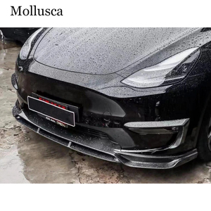 Kit de Accesorios para el Parachoques Delantero, Estilo C, Fibra de Carbono, para Model Y, 2018-2024 - Product Image 6