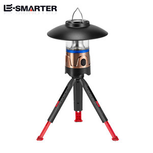 Le-Smarter <b>Camping</b> <b>Lantern</b> <b>Led</b> Light Tripod Stand Outdoor Portable Lamp With Hook For Tent <b>Camping</b> Hiking - Product Image 1