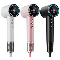 1600W Pengering Rambut Profesional Salon Set Sikat Udara Panas Secador Decabelo Pengering Rambut Satu Sentuhan Udara Dingin