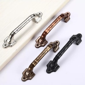 European Style Cabinet Drawer Handles Bar Shape Stainless Steel Durable Furniture Handle <b>Black</b> Silver Bronze Antique Blue - Product Image 3